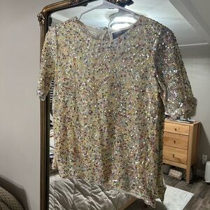 Varun Bahl sequin top